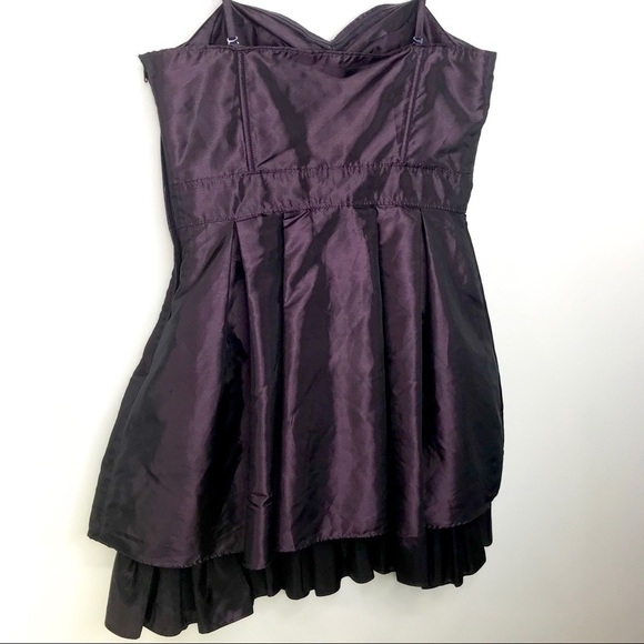 Purple Taffeta Party dress - Picture 3 of 7
